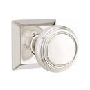 Emtek Norwich Knob Concealed Screws With Quincy Rosette