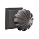 Emtek Melon Knob Concealed Screws With Quincy Rosette