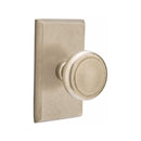 Emtek Sandcast Bronze Butte Knob with