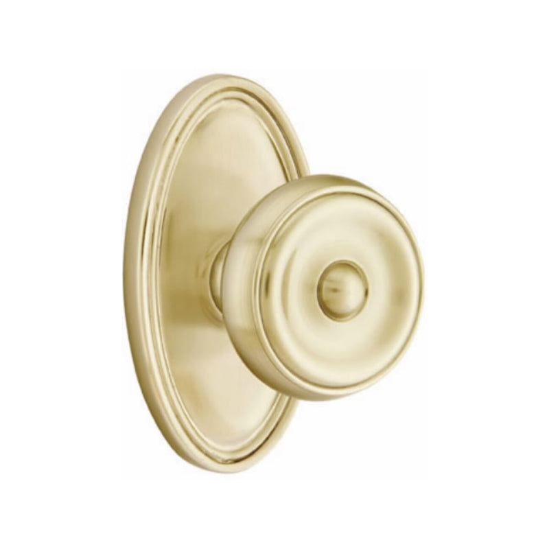 Emtek Waverly Knob With Oval Rosette