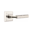 Emtek Select R-BAR Hammered Lever Concealed Screws with Quincy Rosette
