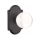 Emtek Glass Bristol Knob Concealed Screws with