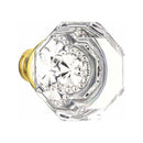 Emtek F13 Function Adelaide Mortise Handleset with Old Town Glass Knob