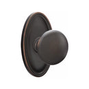 Emtek Providence Knob Concealed Screws With Oval Rosette