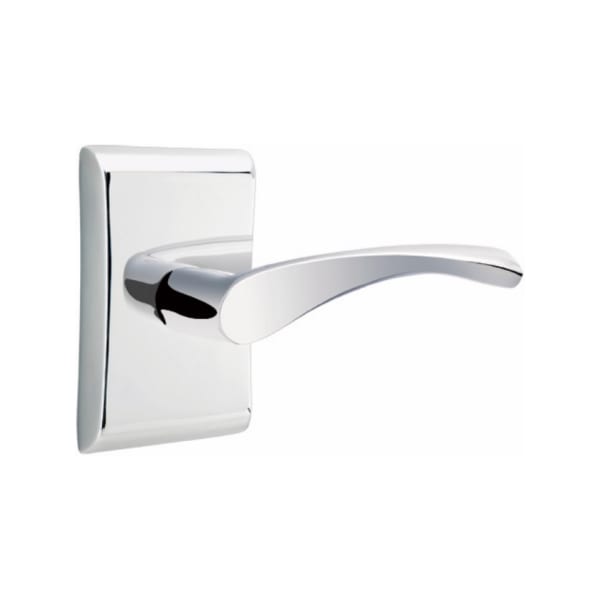 Emtek Triton Lever with Neos Rosette Concealed Screws
