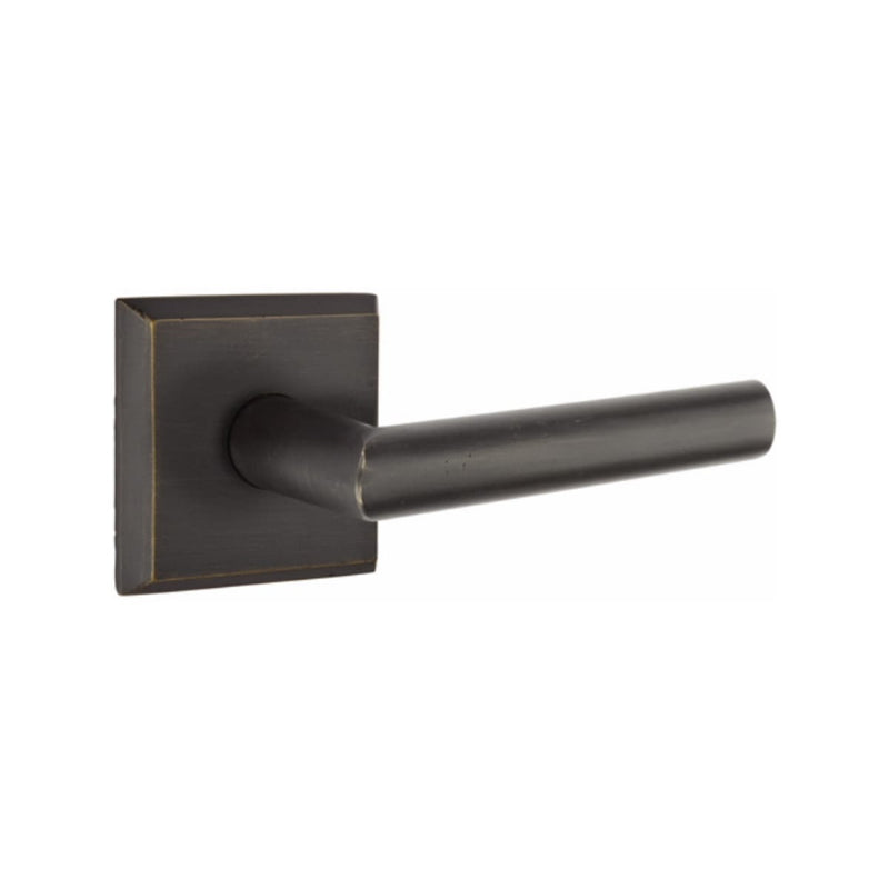 Emtek Sandcast Bronze Mariposa Lever Concealed Screws with