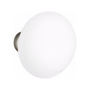 Emtek Sideplate Ice White Knob Concealed Screws With 7” Wilshire Rosette