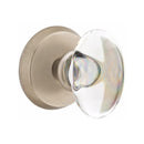 Emtek Glass Hampton Knob Concealed Screws with