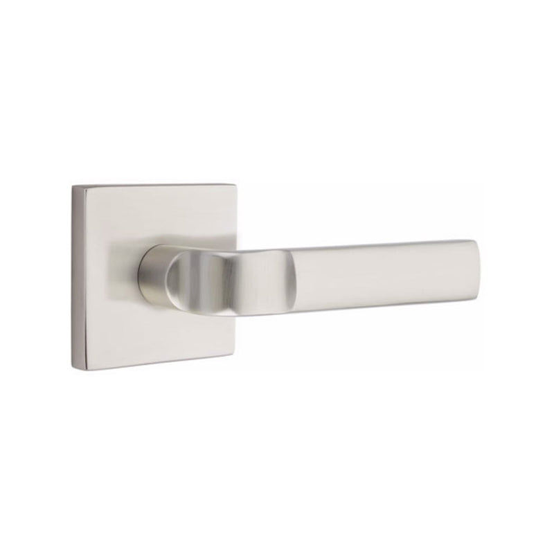EMTEK Aston Lever Concealed Screws with Square Rosette