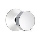 Emtek Octagon Concealed Screws Knob with Modern Rosette