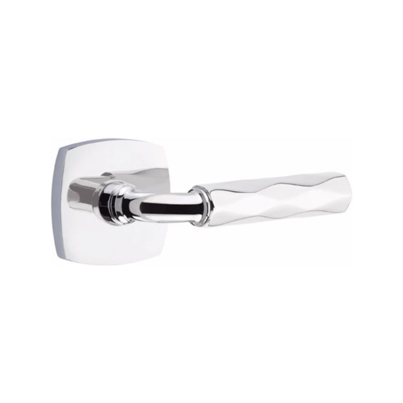 Emtek Select R-BAR Tribeca Lever Concealed Screws with Urban Modern Rosette