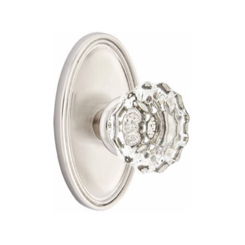 Emtek Astoria Knob With Oval Rosette