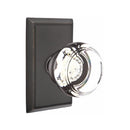 Emtek Georgetown Knob With Rectangular Rosette