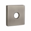 Emtek Select L-Square White Marble Lever Concealed Screws with Square Rosette
