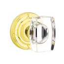 Emtek Windsor Knob Concealed Screws With Ribbon & Reed Rosette