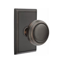 Emtek Norwich Knob With Rectangular Rosette