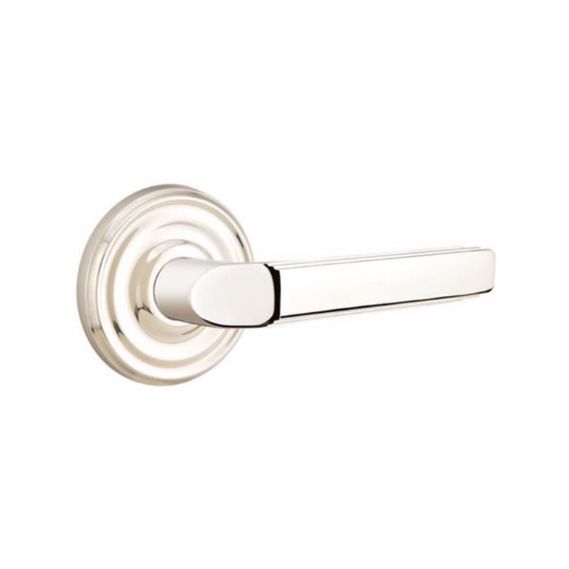 Emtek Milano Lever Regular Concealed Screws with Oval Rosette