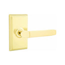 Emtek Milano Lever Concealed Screws with Rectangular Rosette