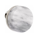 Emtek EMTouch Modern Style Electronic Keypad Handle Set with Conical White Marble Knob