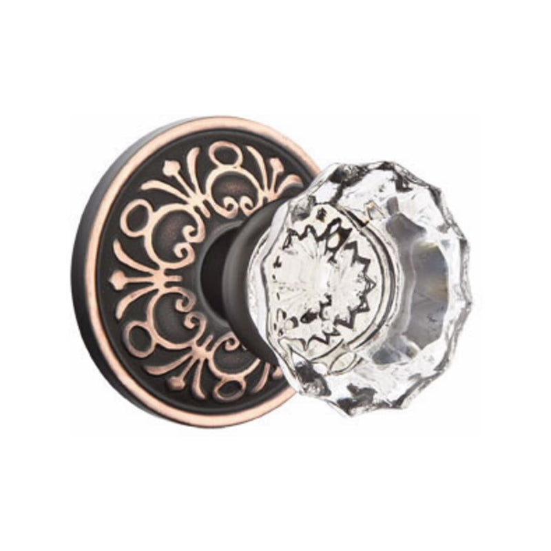 Emtek Astoria Knob Concealed Screws With Lancaster Rosette