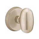 Emtek Sandcast Bronze Egg Knob Concealed Screws with
