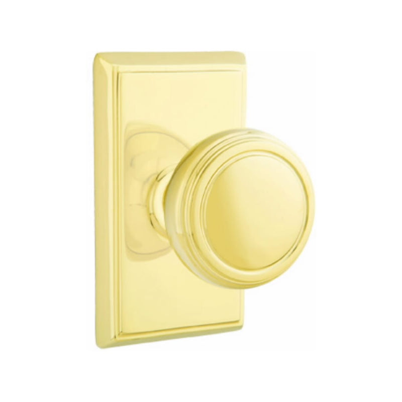 Emtek Norwich Knob With Rectangular Rosette