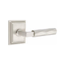 Emtek Select L-Square Tribeca Lever Concealed Screws with Wilshire Rosette