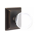 Emtek Bristol Knob Concealed Screws With Wilshire Rosette