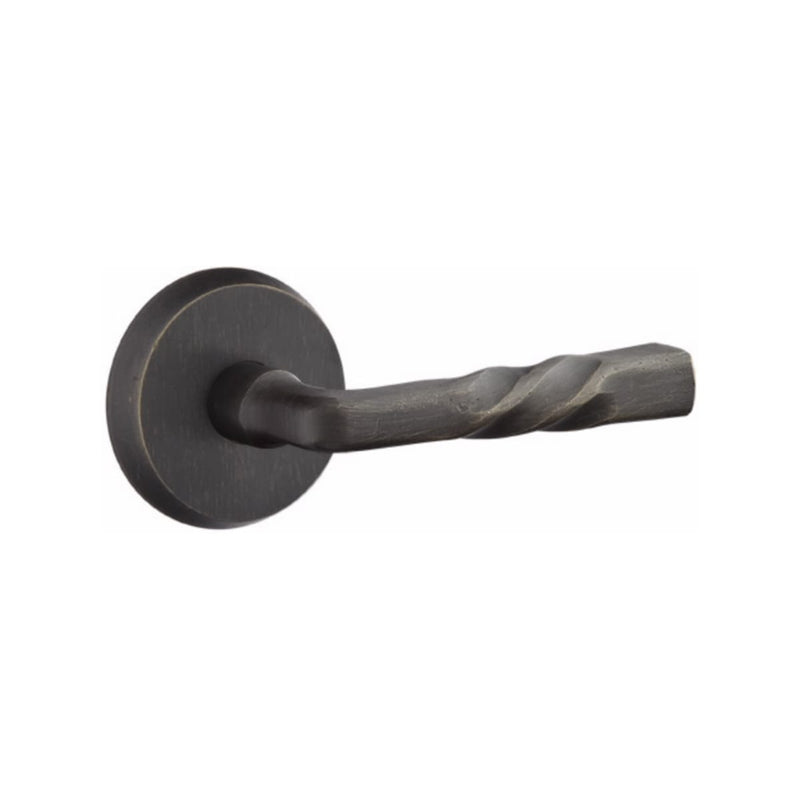 Emtek Sandcast Bronze Montrose Lever with