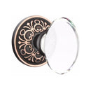 Emtek Hampton Knob Concealed Screws With Lancaster Rosette
