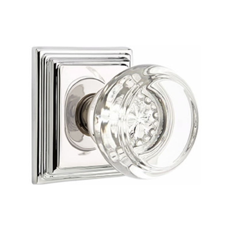 Emtek Georgetown Knob With Wilshire Rosette