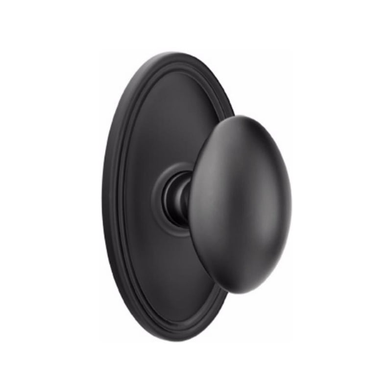 Emtek Egg Knob With Oval Rosette