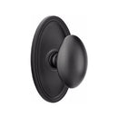 Emtek Egg Knob Concealed Screws With Oval Rosette