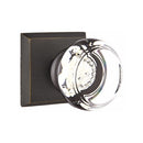 Emtek Glass Georgetown Knob Concealed Screws with