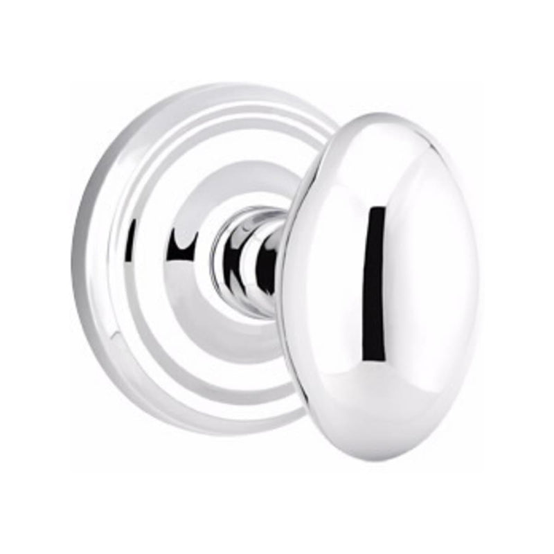 Emtek Egg Knob With Regular Rosette