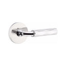Emtek Select R-BAR Tribeca Lever Concealed Screws with Disk Rosette