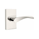 Emtek Triton Lever with Modern Rectangular Rosette