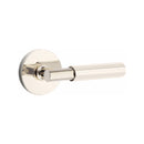 Emtek Select T-BAR Faceted Lever Concealed Screws with Disk Rosette