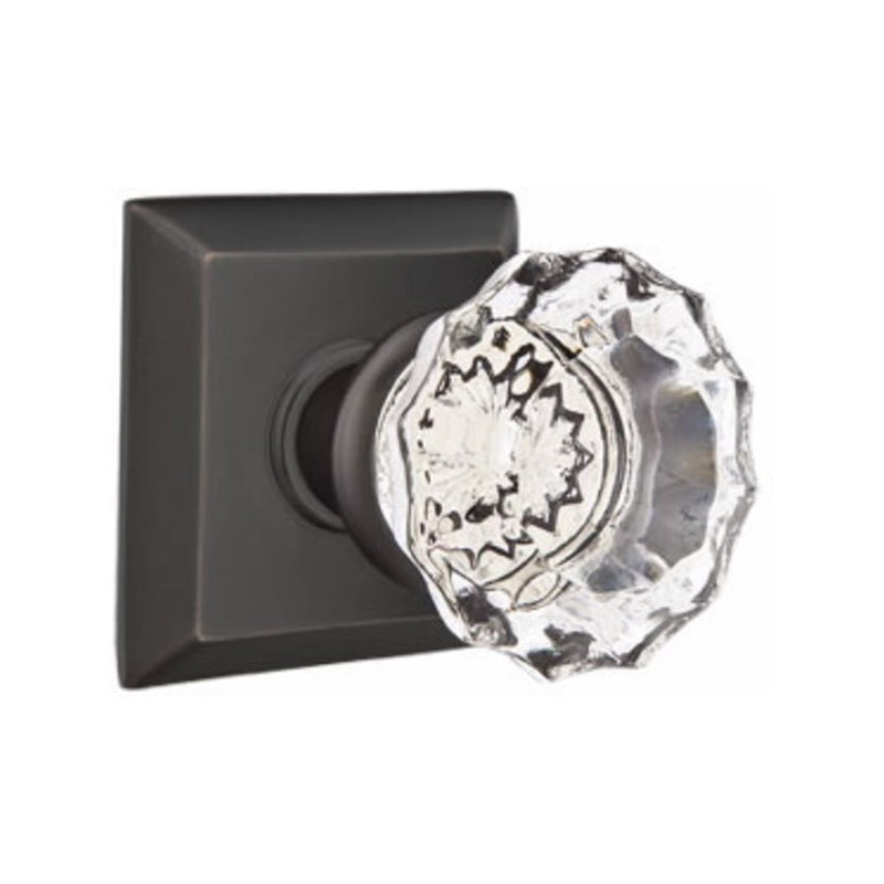 Emtek Astoria Knob Concealed Screws With Quincy Rosette