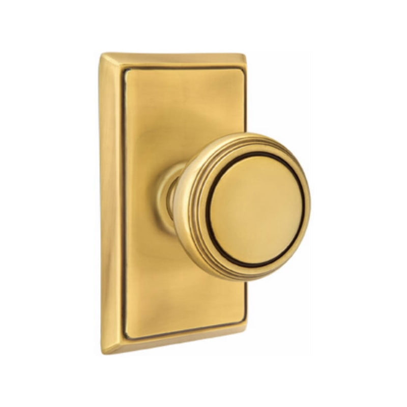 Emtek Norwich Knob With Rectangular Rosette