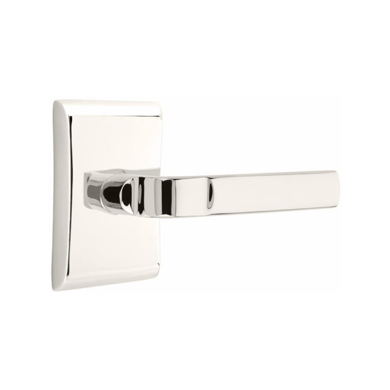 EMTEK Aston Lever Concealed Screws with Neos Rosette