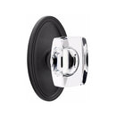 Emtek Windsor Knob Concealed Screws With Oval Rosette