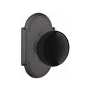 Emtek Wrought Stee Madison Black Knob with
