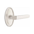 Emtek Milano Lever Concealed Screws with Oval Rosette
