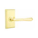 Emtek Turino Lever Concealed Screws with Rectangular Rosette
