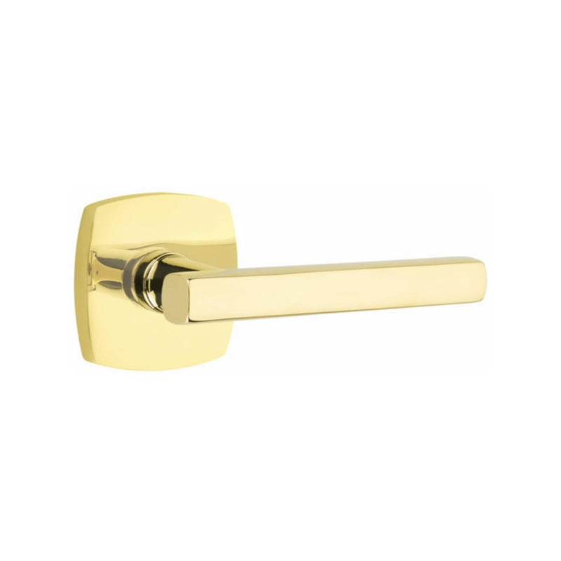 EMTEK Freestone Lever with Urban Modern Rosette