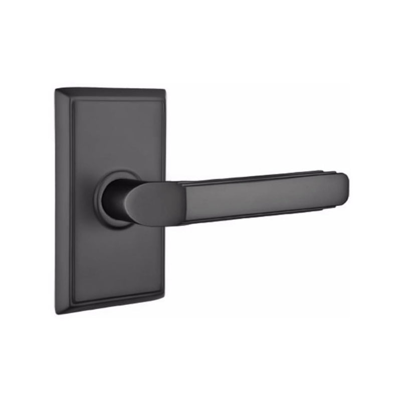 Emtek Milano Lever with Rectangular Rosette