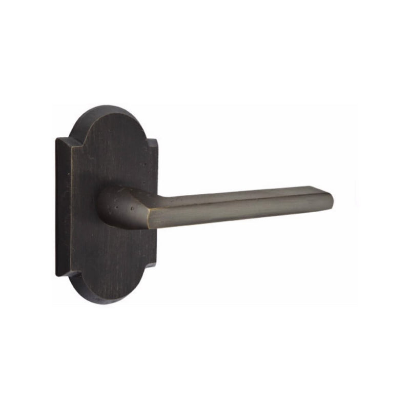 Emtek Sandcast Bronze Lariat Lever Concealed Screws with