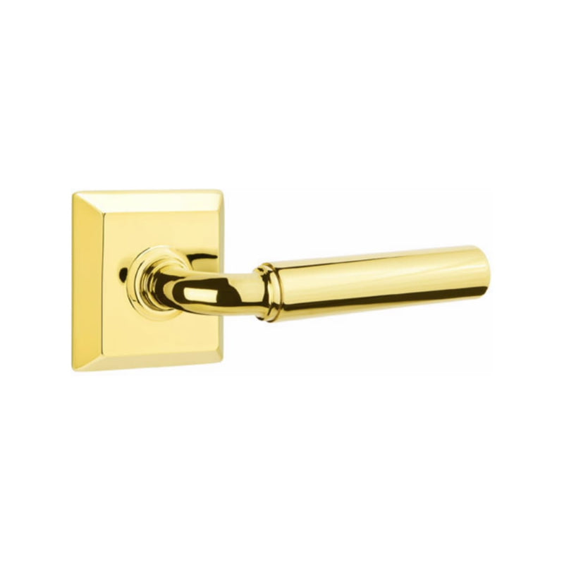Emtek Manning Lever Concealed Screws with Quincy Rosette