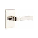EMTEK Aston Lever Concealed Screws with Modern Rectangular Rosette